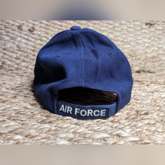 NEW US Air Force The Legend 6 Panel Structured Acrylic Military Baseball Cap Hat - Picture 5 of 8